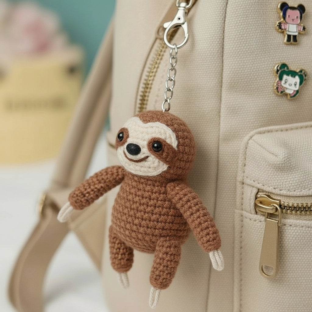 Sloth Bag Charm
